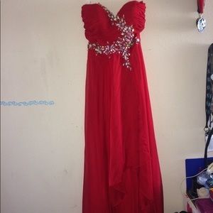 Red dress